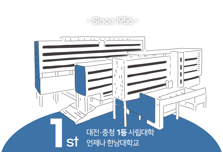 대전·충청 1등 사립대학 언제나 한남대학교